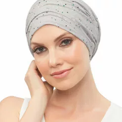 Jon Renau Softie Boho Beanie Print Headwear