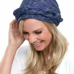 Jon Renau Softie Wrap Print Headwear