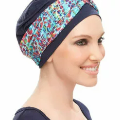 Jon Renau Softie Accent-Print Headwear