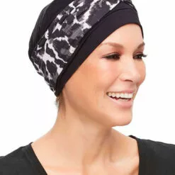 Jon Renau Softie Accent-Print Headwear