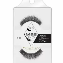 Tapered Ends Eyelashes #66 By Kasina Professional