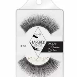 Tapered Ends Eyelashes #80 By Kasina Professional
