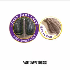 LDP-Lydia | Lace Front & Lace Part Synthetic Wig By Motown Tress