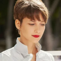 Wigs For Women Crystal | Monofilament Human Hair Wig By Louis Ferre