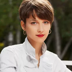 Wigs For Women Crystal | Monofilament Human Hair Wig By Louis Ferre