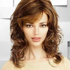 Charlotte | Lace Front & Monofilament Synthetic Hair Wig By Louis Ferre Wigs For Women