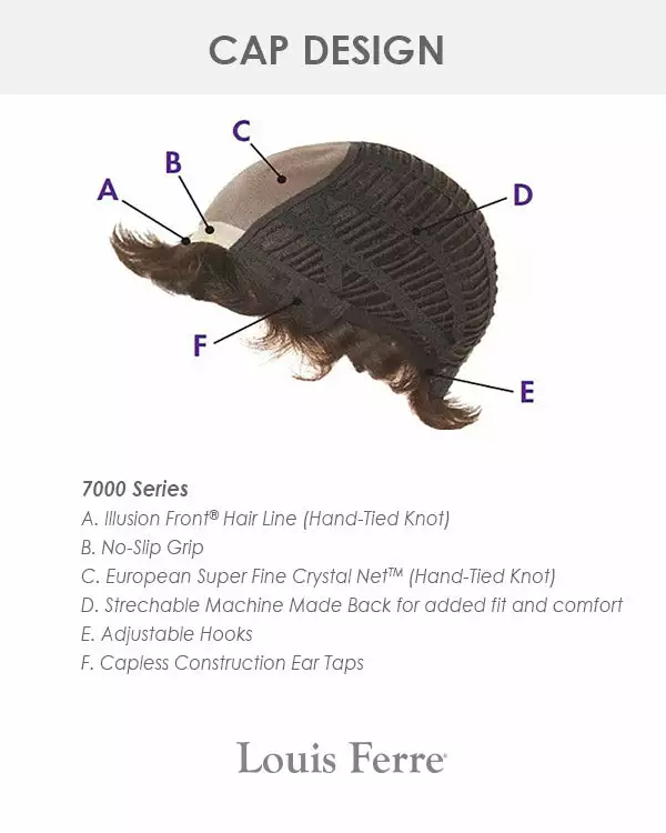 Jessica | Monofilament Synthetic Hair Wig By Louis Ferre Wigs For Women 6 Jessica | Monofilament Synthetic Hair Wig By Louis Ferre Wigs For Women