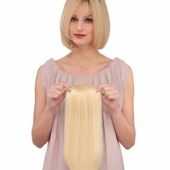 Toppiece 3002 | Monofilament Human Hair Wiglets By Louis Ferre