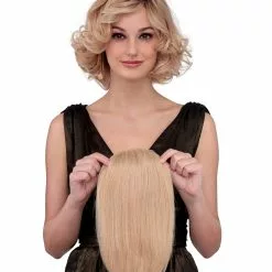Toppiece 4001 | Monofilament Human Hair Wiglets By Louis Ferre