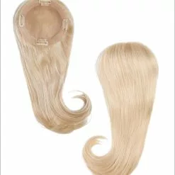 Toppiece 4002 | Monofilament Human Hair Wiglets By Louis Ferre