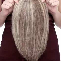 Clearance Items Toppiece 4003 | Monofilament Human Hair Wiglets By Louis Ferre 9 Clearance Items Toppiece 4003 | Monofilament Human Hair Wiglets By Louis Ferre