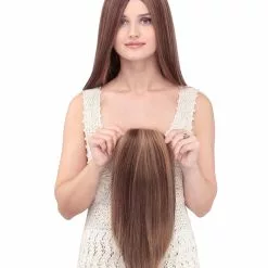 Toppiece 4004 | Monofilament Human Hair Wiglets By Louis Ferre