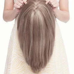 Toppiece 5002 | 3/4 Monofilament Human Hair Wig By Louis Ferre Headband, 3/4 Wigs