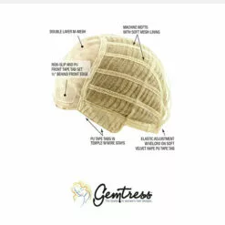 Laurel | Monofilament Synthetic Wig By Gemtress