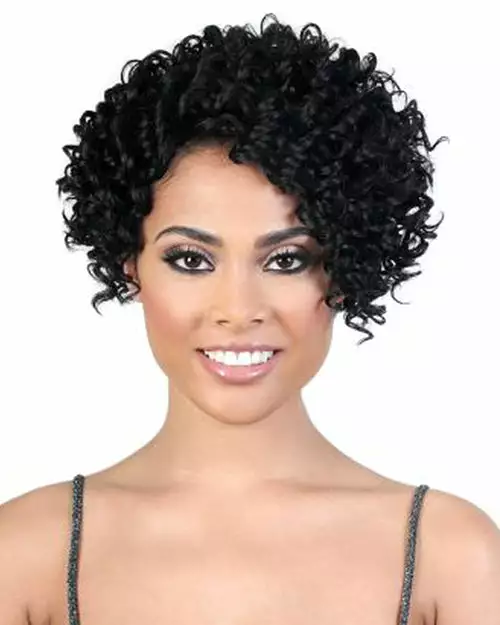 Wigs For Black Women Yemi | Synthetic Wig By Motown Tress 3 Wigs For Black Women Yemi | Synthetic Wig By Motown Tress