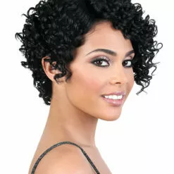 Wigs For Black Women Yemi | Synthetic Wig By Motown Tress 8 Wigs For Black Women Yemi | Synthetic Wig By Motown Tress
