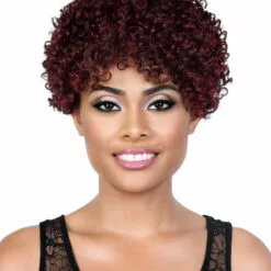 Wigs For Black Women Aloha | Synthetic Wig By Motown Tress