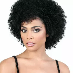 Wigs For Black Women DP Emma | Lace Part Synthetic Wig By Motown Tress