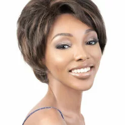 Wigs For Black Women WL Jace | Lace Front Synthetic Wig By Motown Tress