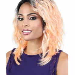 LDP-Eva | Lace Front & Lace Part Synthetic Wig By Motown Tress Wigs For Black Women