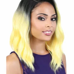 LDP-Curve3 | Lace Front & Lace Part Synthetic Wig By Motown Tress