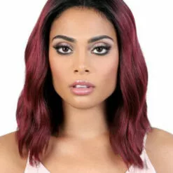 Wigs For Black Women LDP-Trina | Lace Front & Lace Part Synthetic Wig By Motown Tress