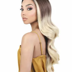 LDP-Spin72 | Lace Front & Lace Part Synthetic Wig By Motown Tress Wigs For Black Women