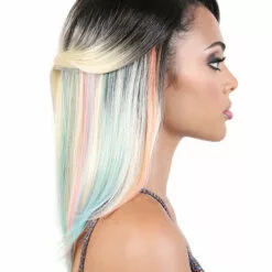 Wigs For Black Women LDP-Avery | Lace Front & Lace Part Synthetic Wig By Motown Tress