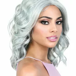 Wigs For Black Women LDP-Yana | Lace Front & Lace Part Synthetic Wig By Motown Tress