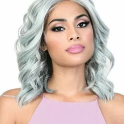 Wigs For Black Women LDP-Yana | Lace Front & Lace Part Synthetic Wig By Motown Tress