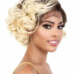 LDP-Alva | Lace Front & Lace Part Synthetic Wig By Motown Tress
