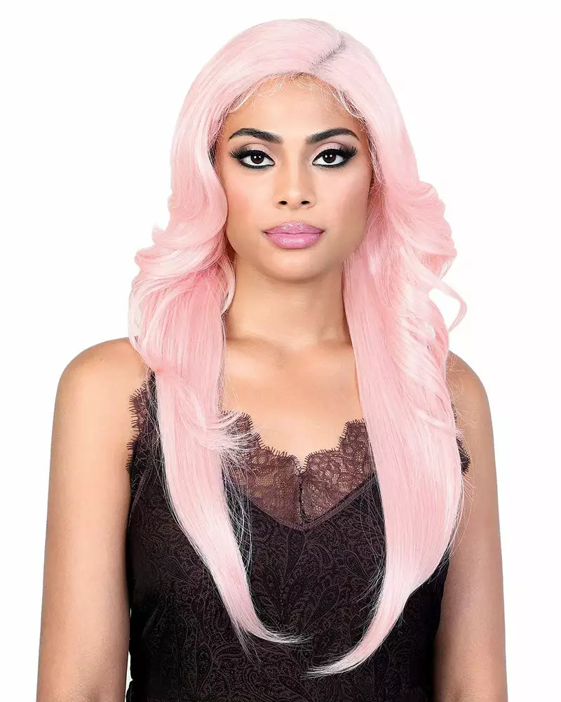 Wigs For Black Women LDP-Curve4 | Lace Front & Lace Part Synthetic Wig By Motown Tress 3 Wigs For Black Women LDP-Curve4 | Lace Front & Lace Part Synthetic Wig By Motown Tress
