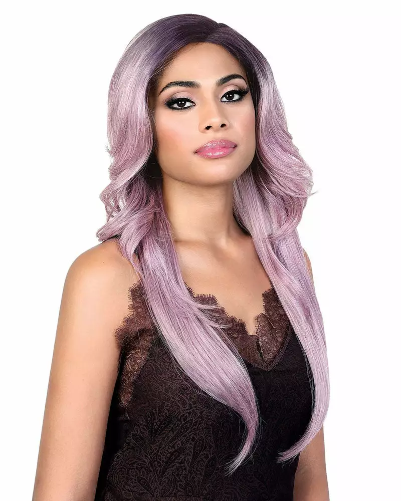 Wigs For Black Women LDP-Curve4 | Lace Front & Lace Part Synthetic Wig By Motown Tress 7 Wigs For Black Women LDP-Curve4 | Lace Front & Lace Part Synthetic Wig By Motown Tress