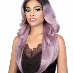 Wigs For Black Women LDP-Curve4 | Lace Front & Lace Part Synthetic Wig By Motown Tress 10 Wigs For Black Women LDP-Curve4 | Lace Front & Lace Part Synthetic Wig By Motown Tress