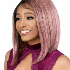 LDP-Angel | Lace Front & Lace Part Synthetic Wig By Motown Tress Wigs For Black Women