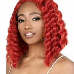 LDP-Crimp6 | Lace Front & Lace Part Synthetic Wig By Motown Tress Wigs For Black Women 7 LDP-Crimp6 | Lace Front & Lace Part Synthetic Wig By Motown Tress Wigs For Black Women