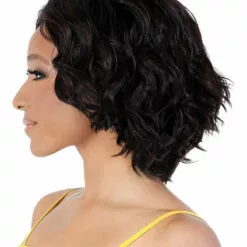 LDP-Kate | Lace Front & Lace Part Synthetic Wig By Motown Tress Wigs For Black Women