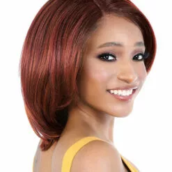 Wigs For Black Women LDP-Lotus | Lace Front & Lace Part Synthetic Wig By Motown Tress 11 Wigs For Black Women LDP-Lotus | Lace Front & Lace Part Synthetic Wig By Motown Tress