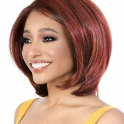Wigs For Black Women LDP-Lotus | Lace Front & Lace Part Synthetic Wig By Motown Tress 10 Wigs For Black Women LDP-Lotus | Lace Front & Lace Part Synthetic Wig By Motown Tress
