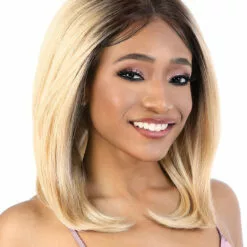 LDP-Spin16 | Lace Front & Lace Part Synthetic Wig By Motown Tress Wigs For Black Women