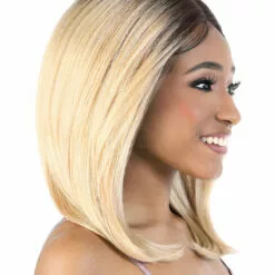 LDP-Spin16 | Lace Front & Lace Part Synthetic Wig By Motown Tress Wigs For Black Women