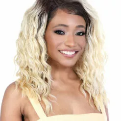 LDP-Trisha | Lace Front & Lace Part Synthetic Wig By Motown Tress