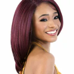 LDP-Sara | Lace Front & Lace Part Synthetic Wig By Motown Tress Wigs For Black Women