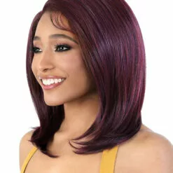 LDP-Sara | Lace Front & Lace Part Synthetic Wig By Motown Tress Wigs For Black Women