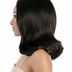 Wigs For Black Women LDP-Song | Lace Front & Lace Part Synthetic Wig By Motown Tress