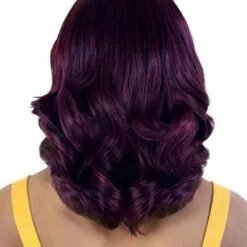 Wigs For Black Women LDP-Estee | Lace Front & Lace Part Synthetic Wig By Motown Tress