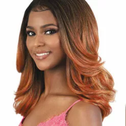 L360 Rina | Lace Front & Lace Part Synthetic Wig By Motown Tress