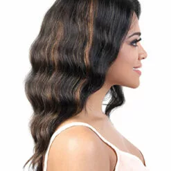 HPL3 Star | Lace Front Human Hair Wig By Motown Tress Wigs For Black Women