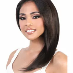 HNBL3 Ina | Lace Front Remy Human Hair Wig By Motown Tress