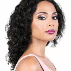 Wigs For Black Women HPL Spin70 | Lace Part Remy Human Hair Wig By Motown Tress